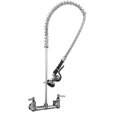 Wall Mount Pre Rinse Unit  8" -1.2 GPM Spray Valve